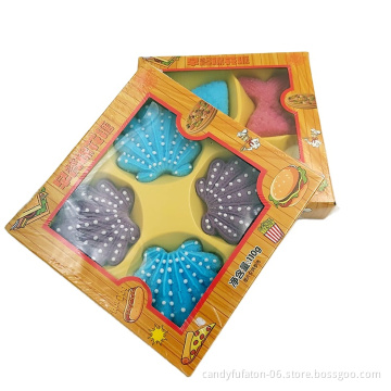 Hot Sell fruit flavored marshmallow candy box